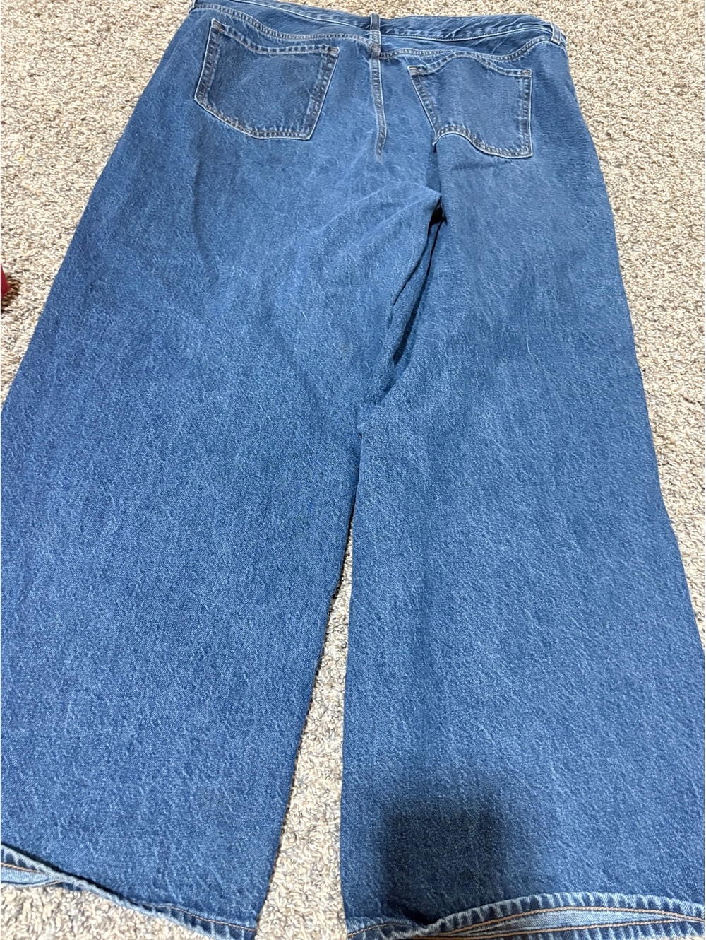 Old Navy Women's Mid-Rise Wide Leg Baggy Jeans Size 16